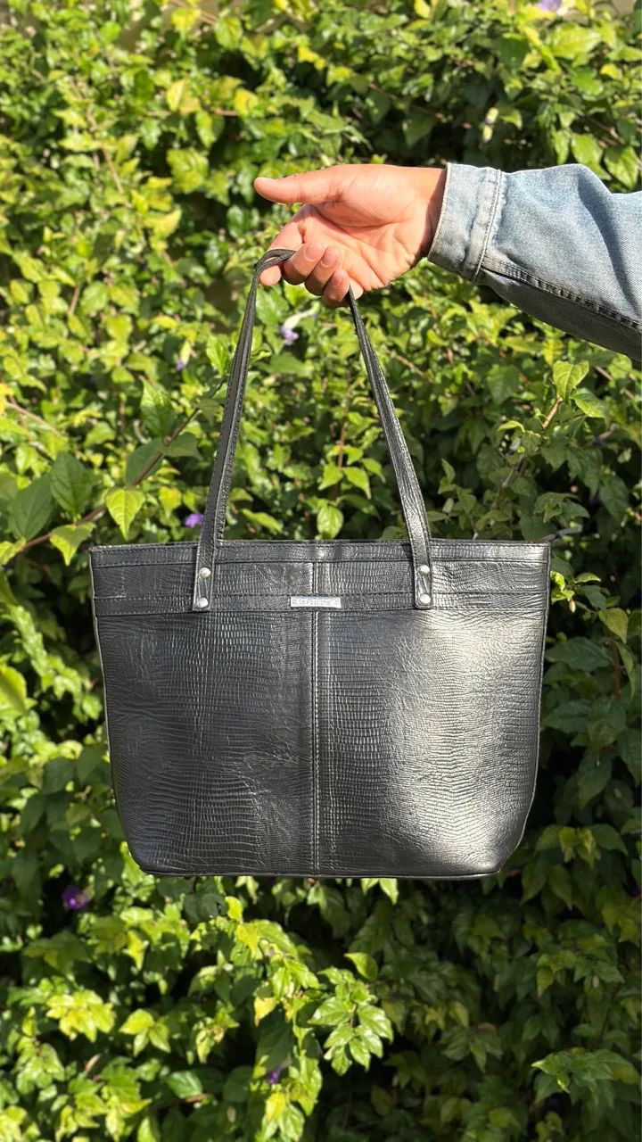 Bolsa de couro Le Postiché Grande 