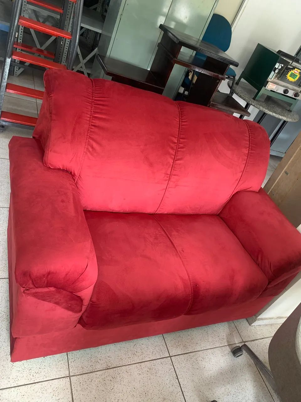 Sofá reformado de 2 lugares  - Foto 2
