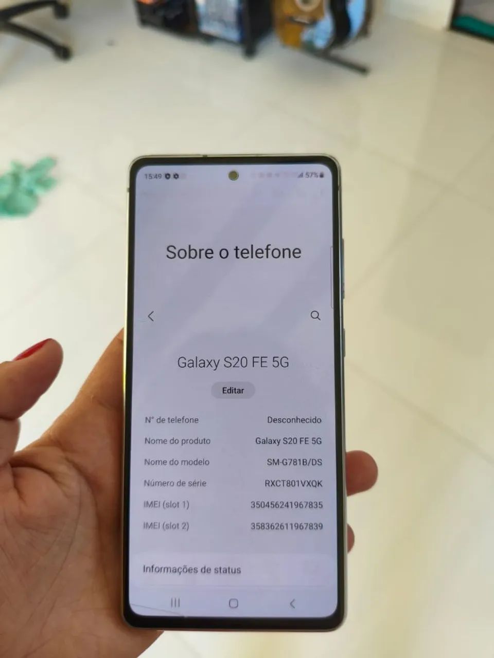 S20 FE 5G USADO - Foto 4