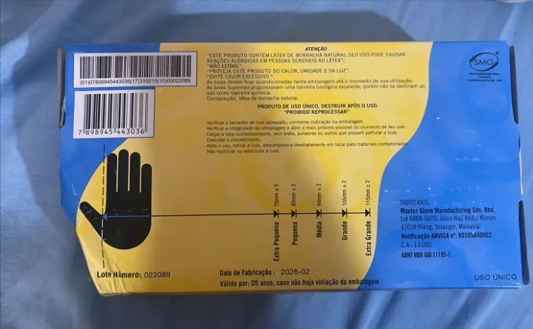 LUVAS DE PROCEDIMENTO - 7 caixas por 100 reais - Foto 2