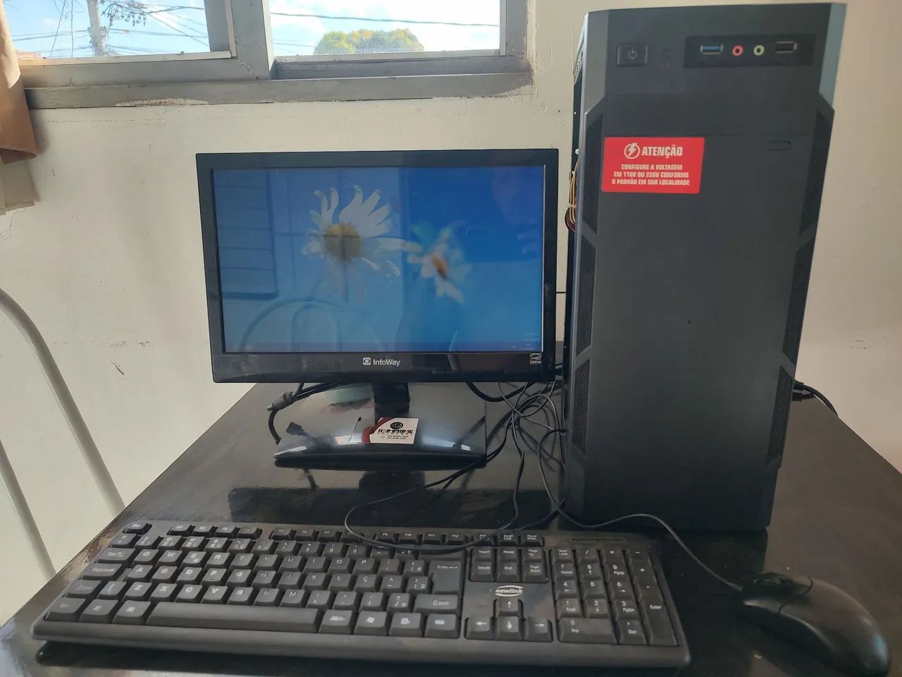 PC semi gamer 4GB I3 