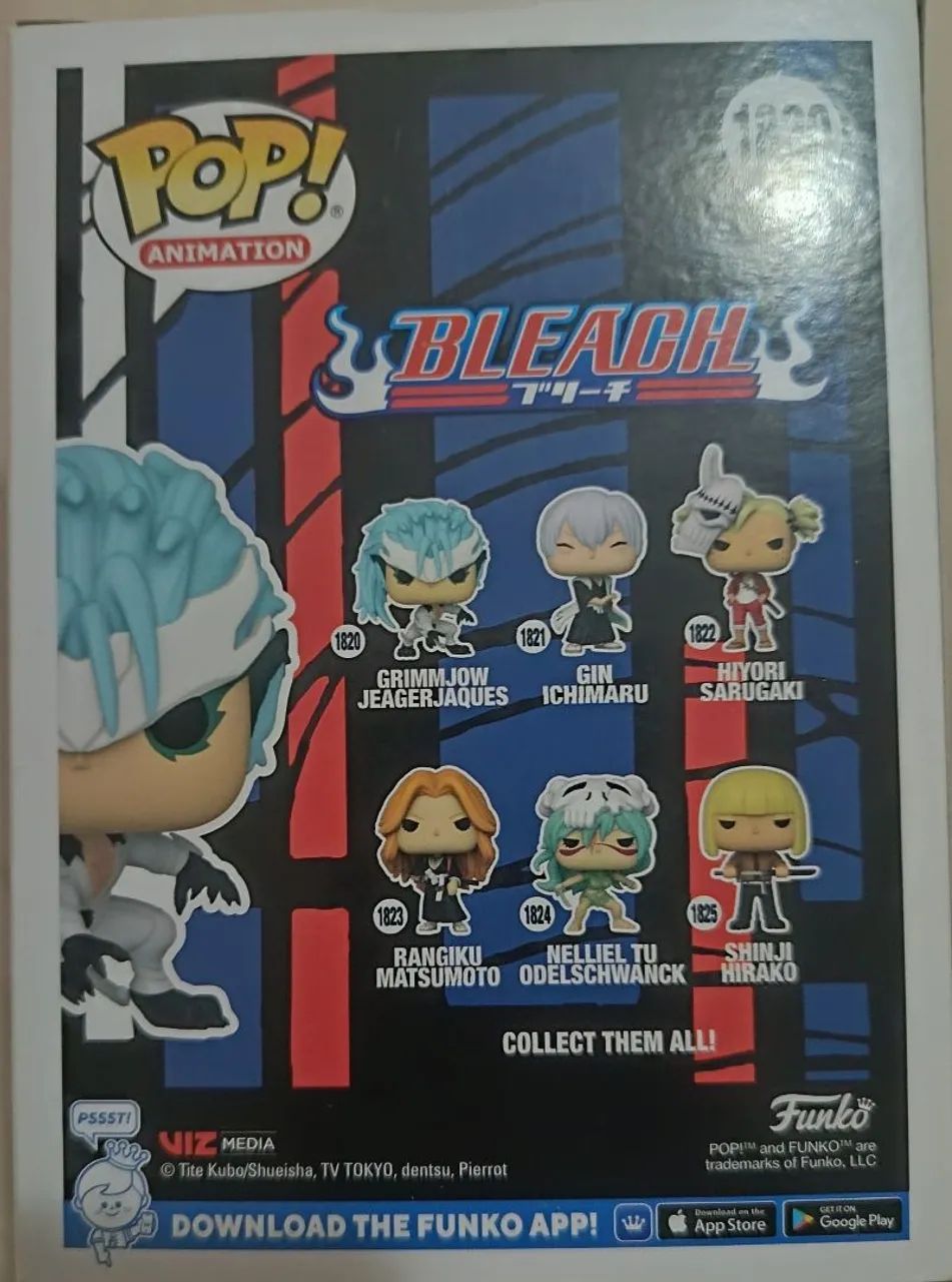 Funko Pop Grimmjow Jeagerjaques (1820) Bleach - Foto 3