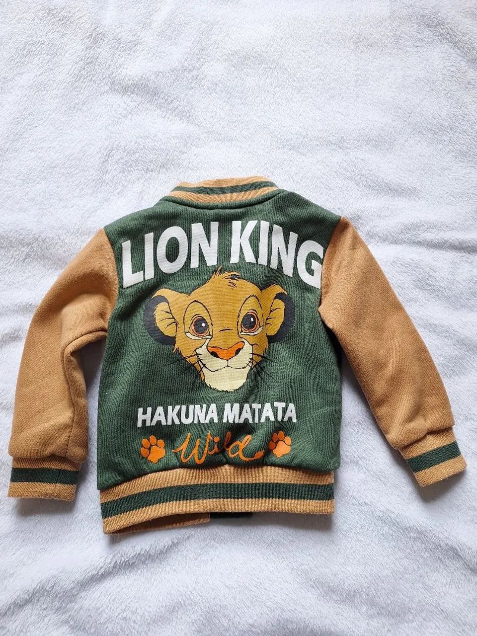 Jaqueta rei leão original da Disney 