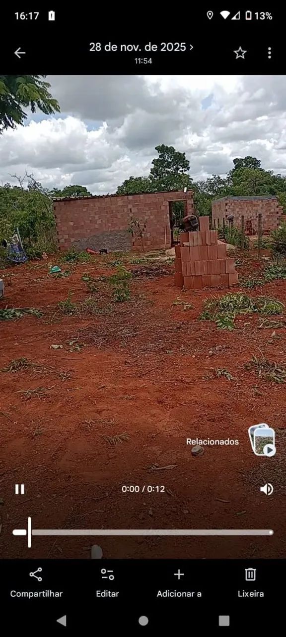 Vendo lote na represa de três Marias 