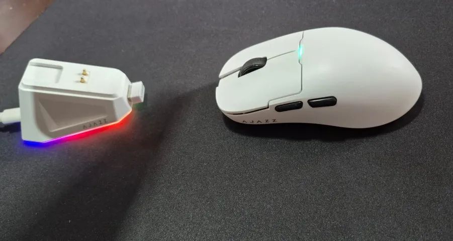 MOUSE AJAZZ AJ159P - Branco Wireless - Foto 2