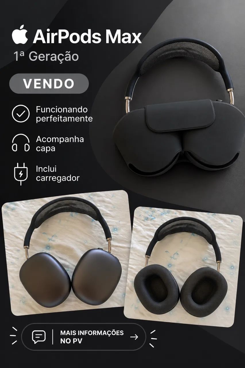 AirPods Max 1ª geração - Fones de Ouvido - Pituba, Salvador