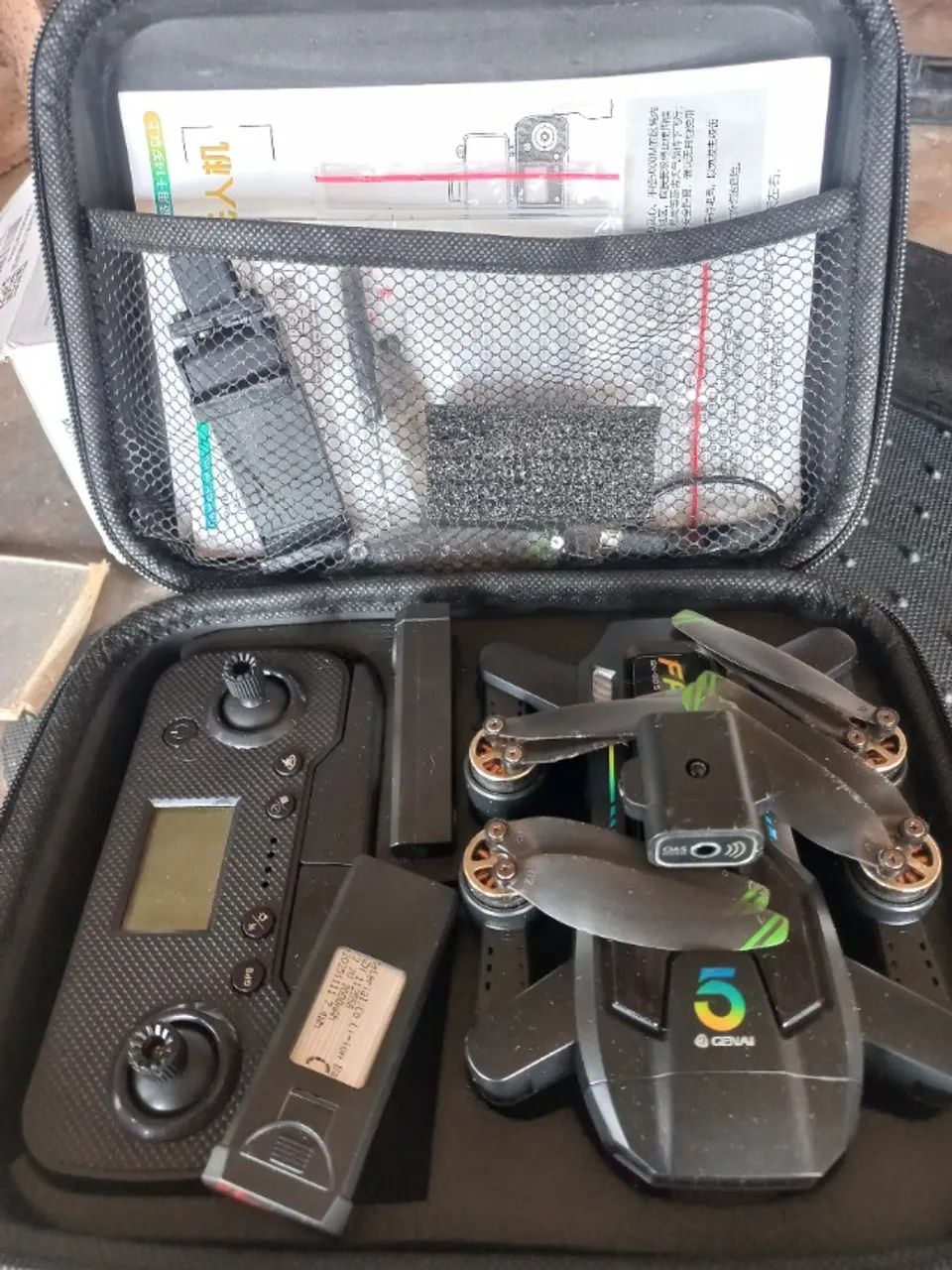 Drone GN-505, nunca usado, único dono e na caixa sem nora fiscal  - Foto 2