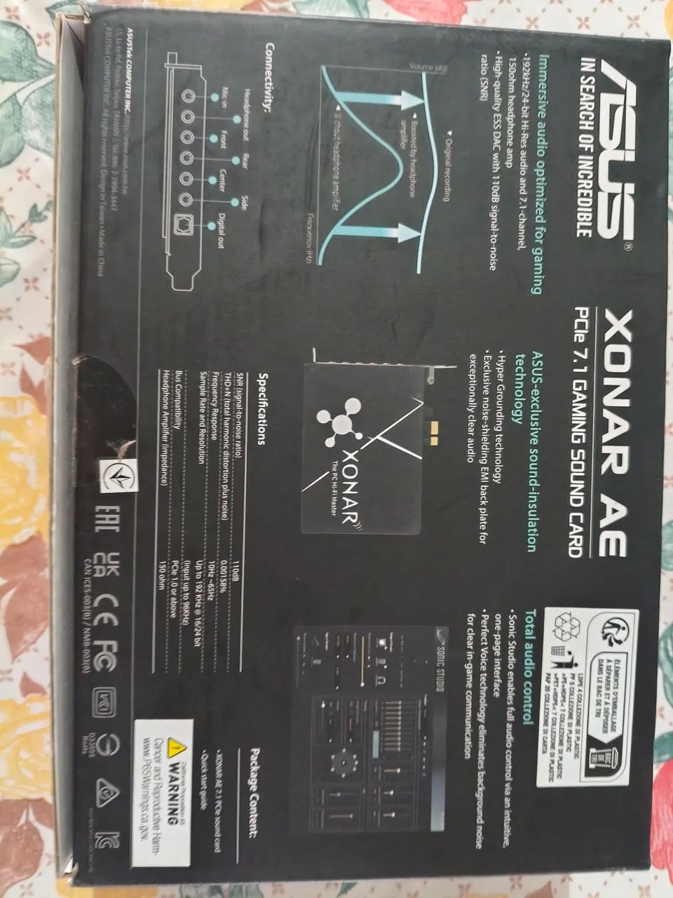 Placa de Som Asus Xonar AE  - Foto 2