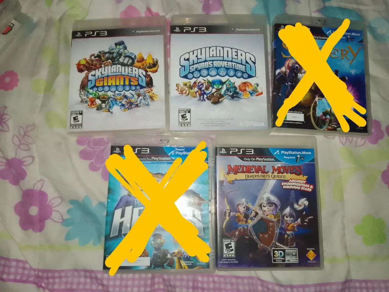 Jogos para PS3 originais, os três jogos juntos saindo a 60 - Jogos