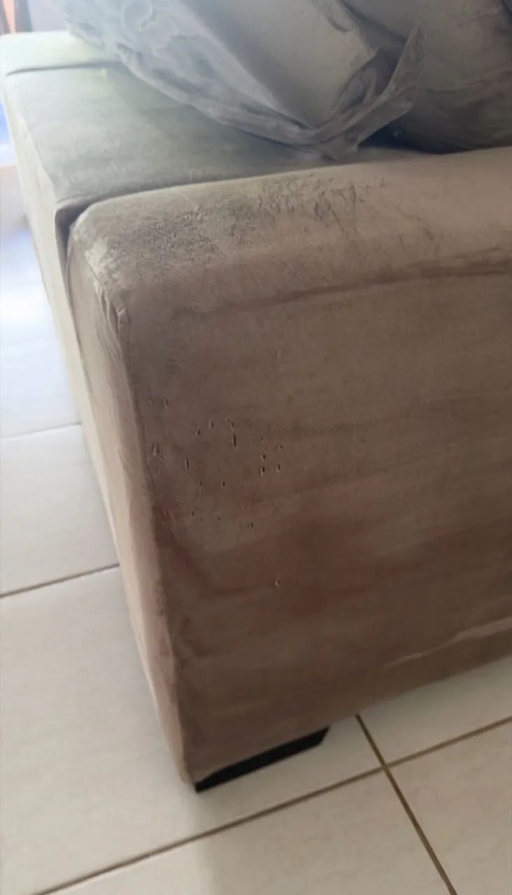 VENDE-SE SOFÁ-CAMA RETRÁTIL DE 2,80 METROS - Foto 5