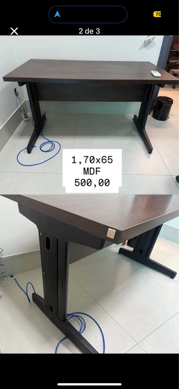 MESA ESCRITÓRIO  - Foto 3