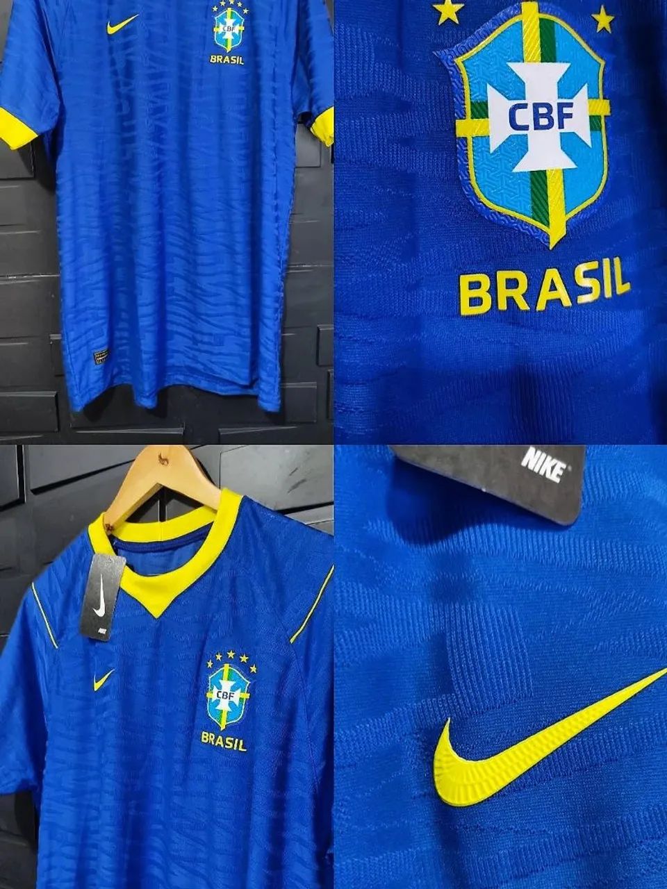 Camisa Brasil Azul  - Foto 2