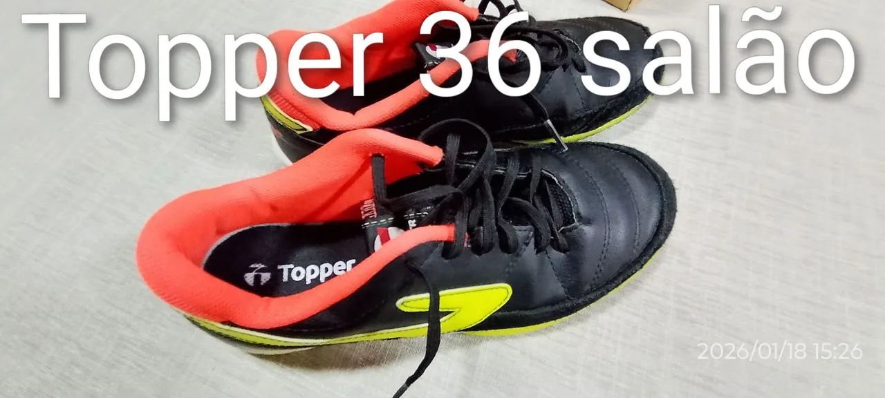Chuteira Topper num 36 usada
