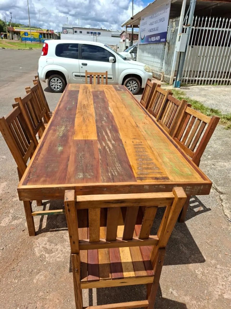 Mesa com 10 cadeiras  - Foto 3