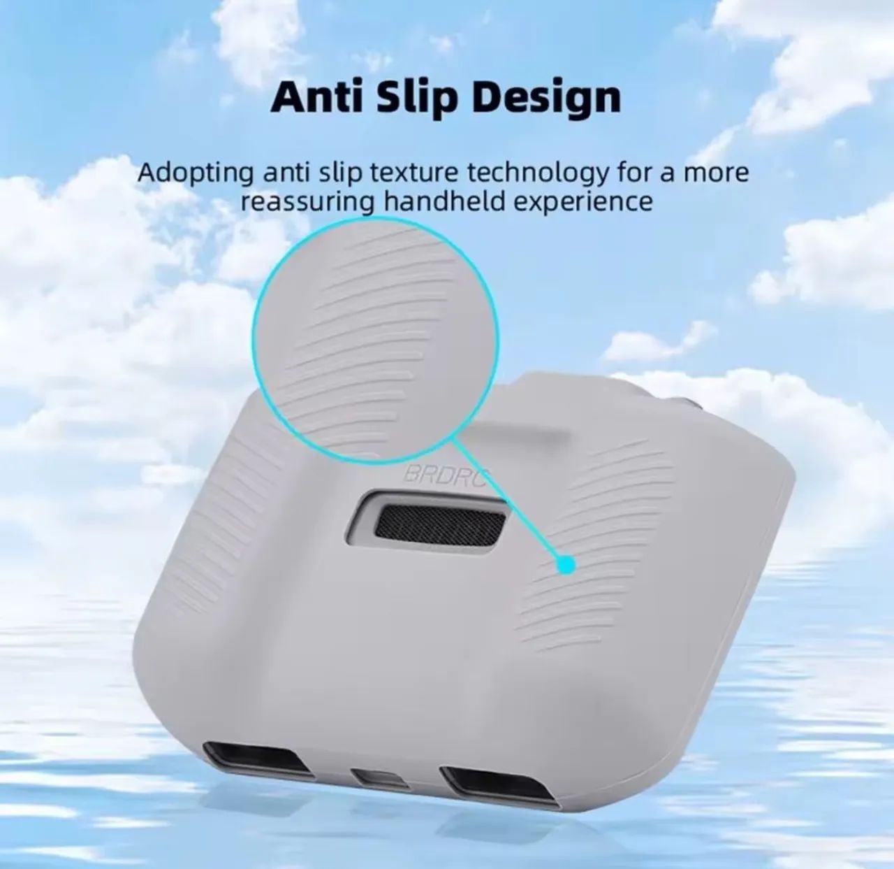 Capa Silicone Proteção Controle Drone Dji Mini 4k/2/3 Mavic RC-N1 - Foto 3