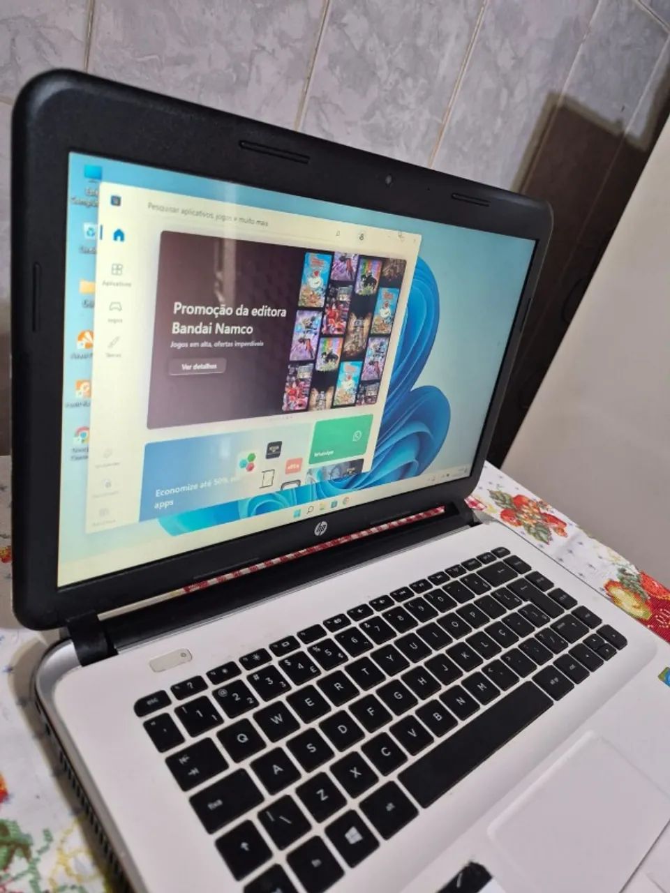 Notebook Hp Celeron dual core, com SSD ideal para trabalhos e estudos Mega Oferta - Foto 4