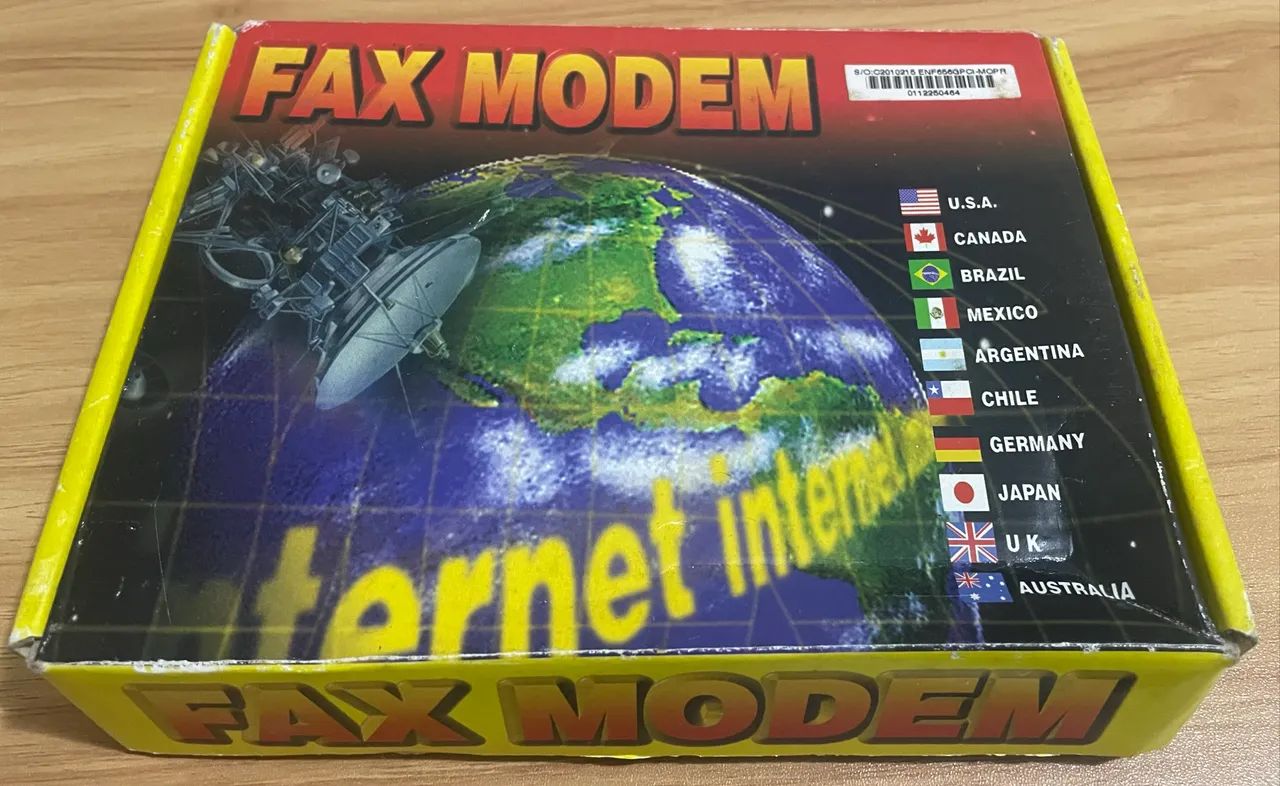 Fax modem motorola 56kbps