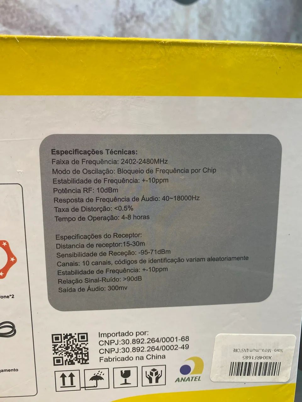 Kit de microfone sem fio profissional B-MAX BM-248B.   - Foto 3