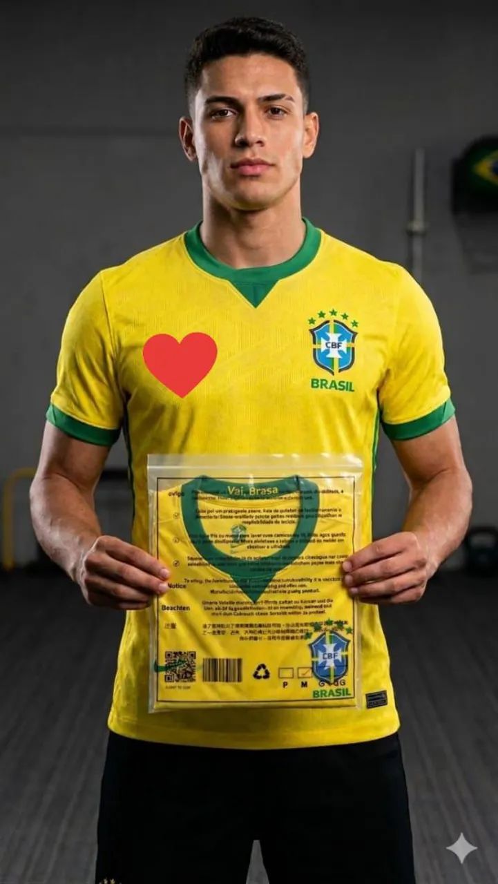 Camisa verde amarela  - Foto 2