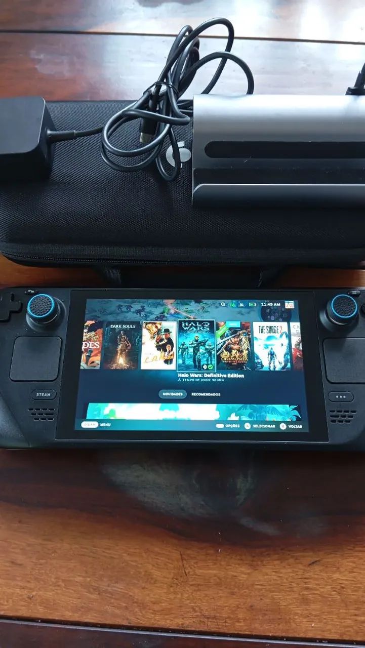 STEAM DECK 512 GIGAS  COM MICRO SD 128 E DOCK  - Foto 2