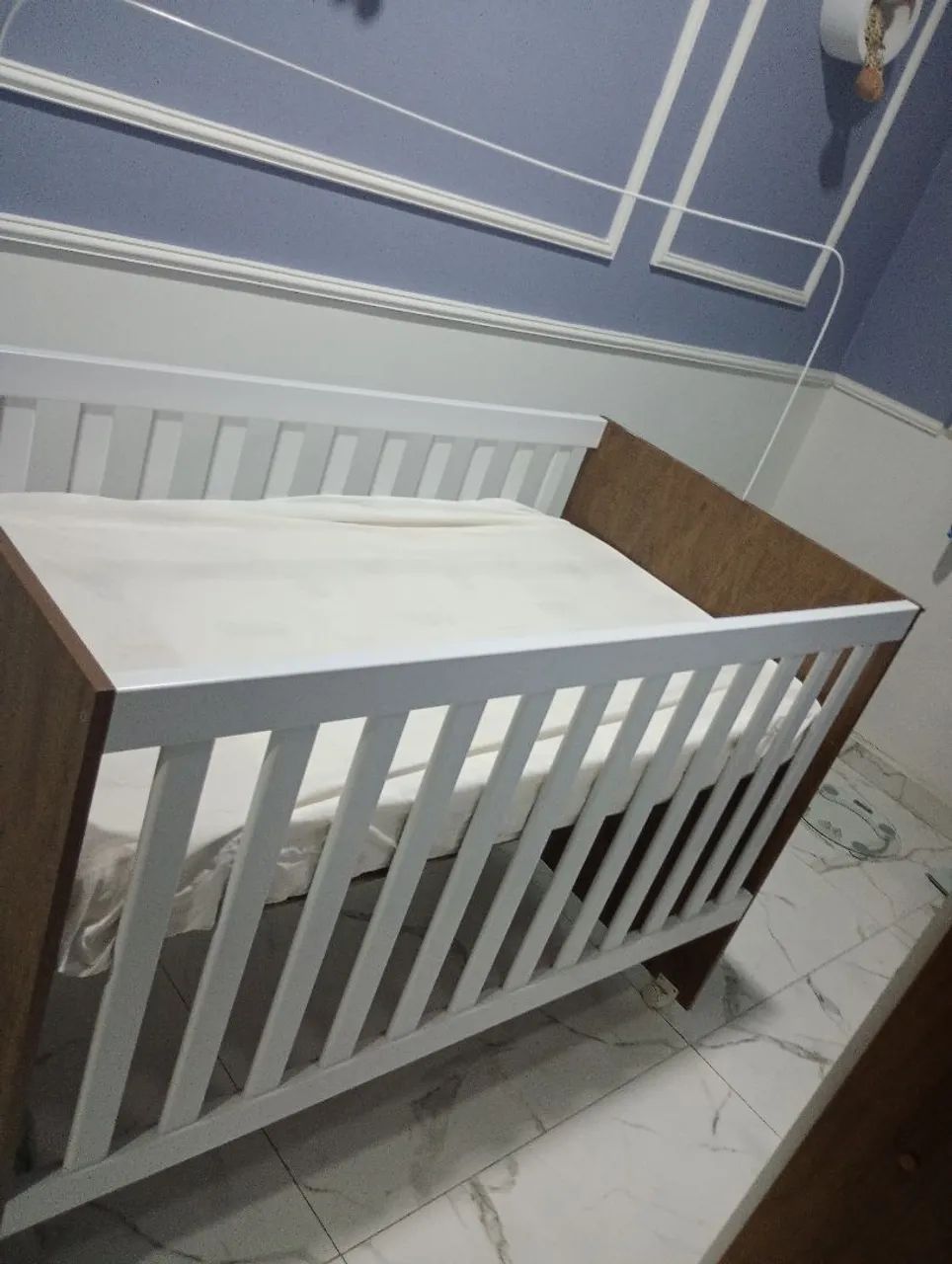 Kit carrinho com bebê conforto e berço  - Foto 3