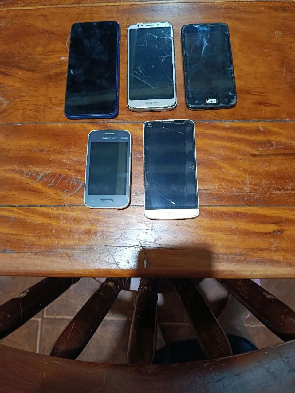 Celulares para retirada de peças 