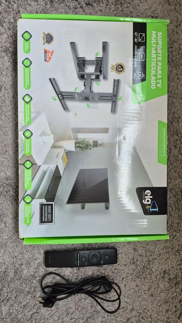 Tv de Led 49 polegadas + Suporte articulado  - Foto 4