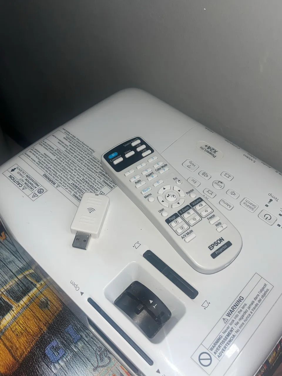Projetor X24 Plus Epson c/ Bluetooth  - Foto 5