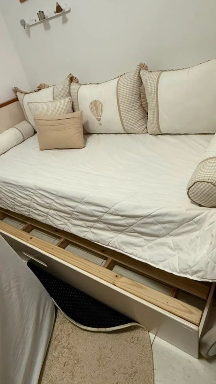 Cama babá com auxiliar  - Foto 3