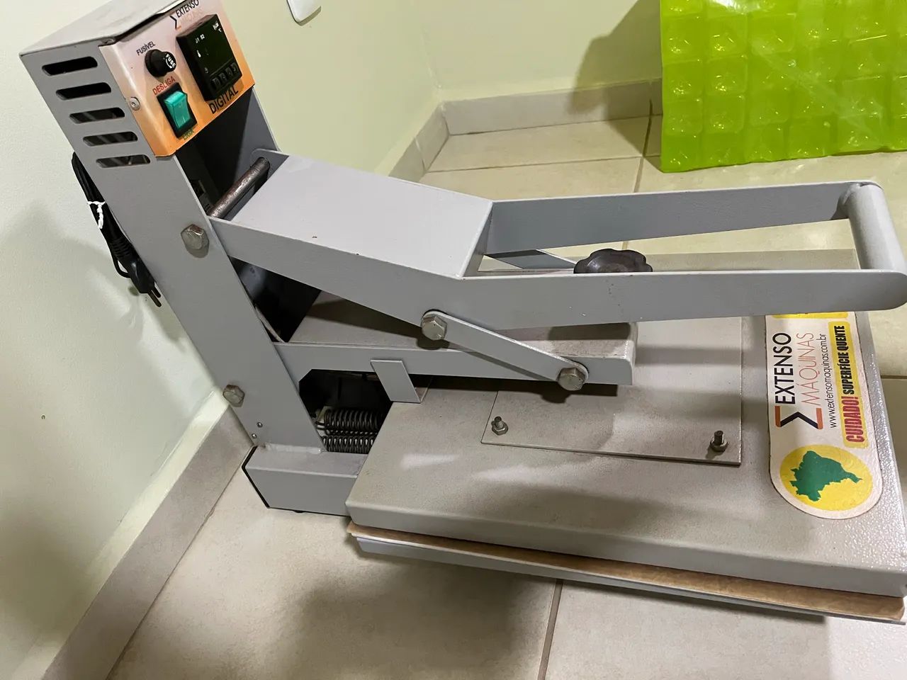 Prensa Térmica Digital para Sublimação e Personalização  - Foto 5