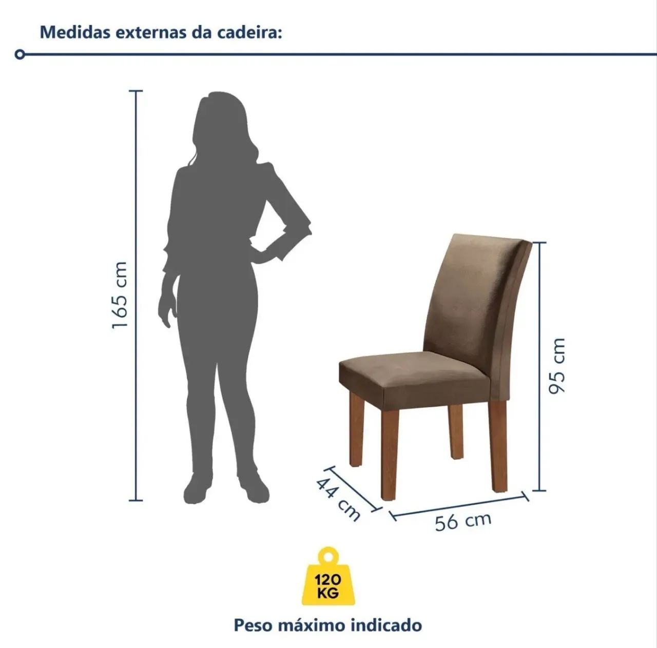 Mesa de Jantar com 4 cadeiras - Foto 5