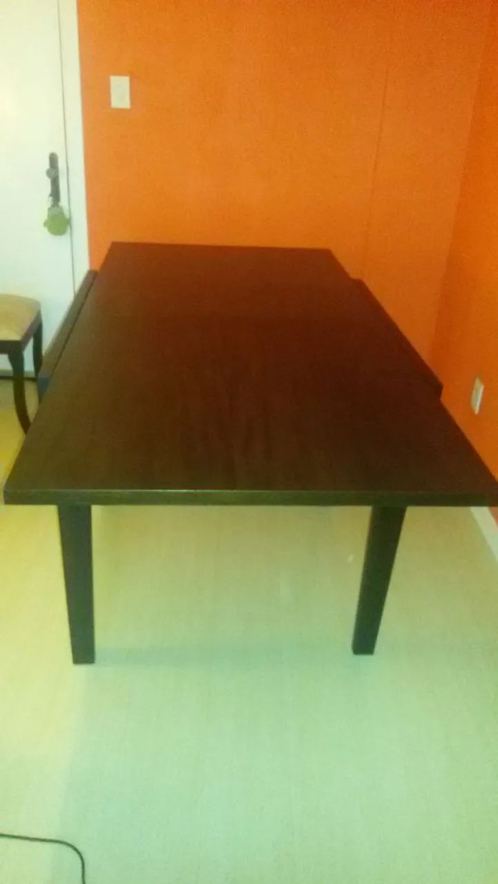 Mesa extens ível + cadeiras - Foto 2