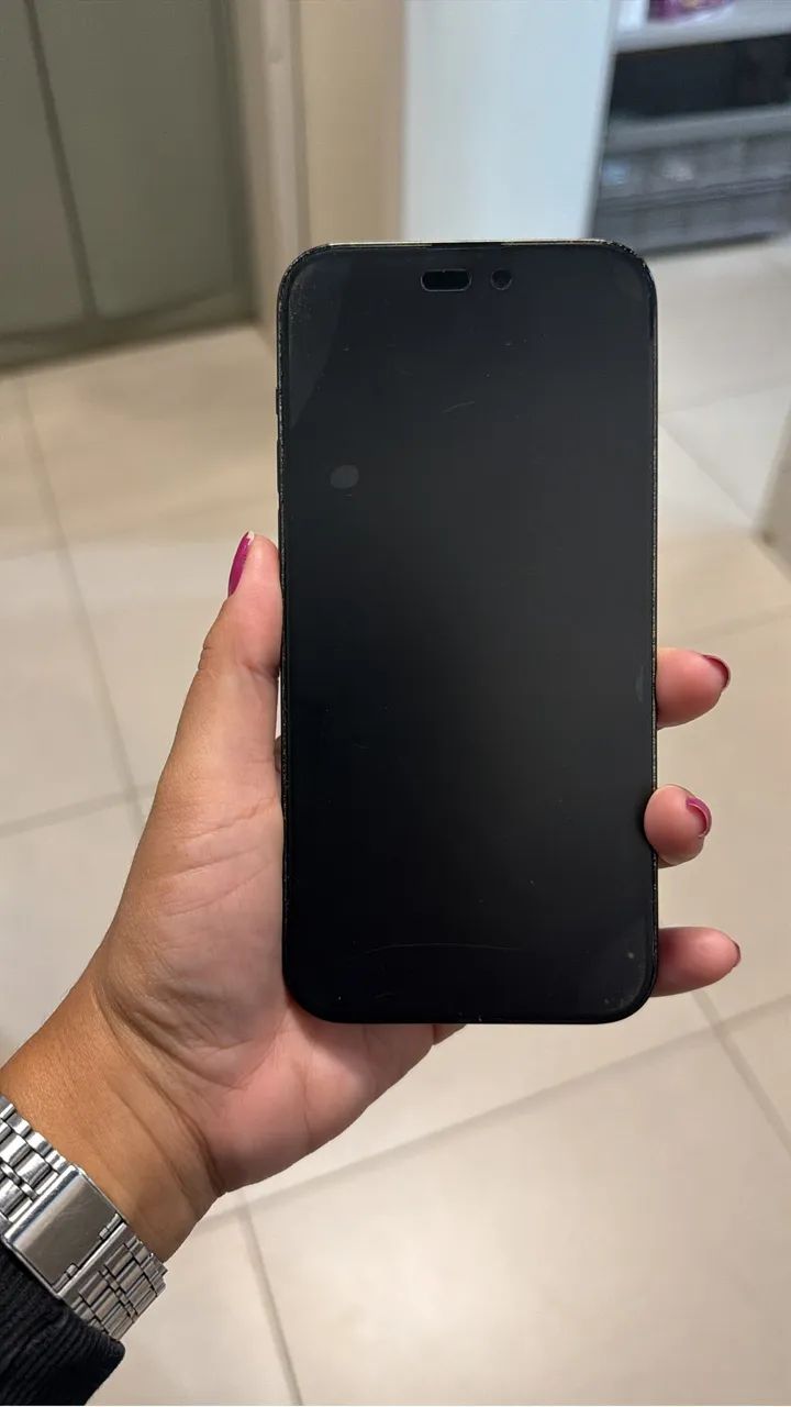 Celular iPhone 14 Pro Max 256 Gb preto  - Foto 3