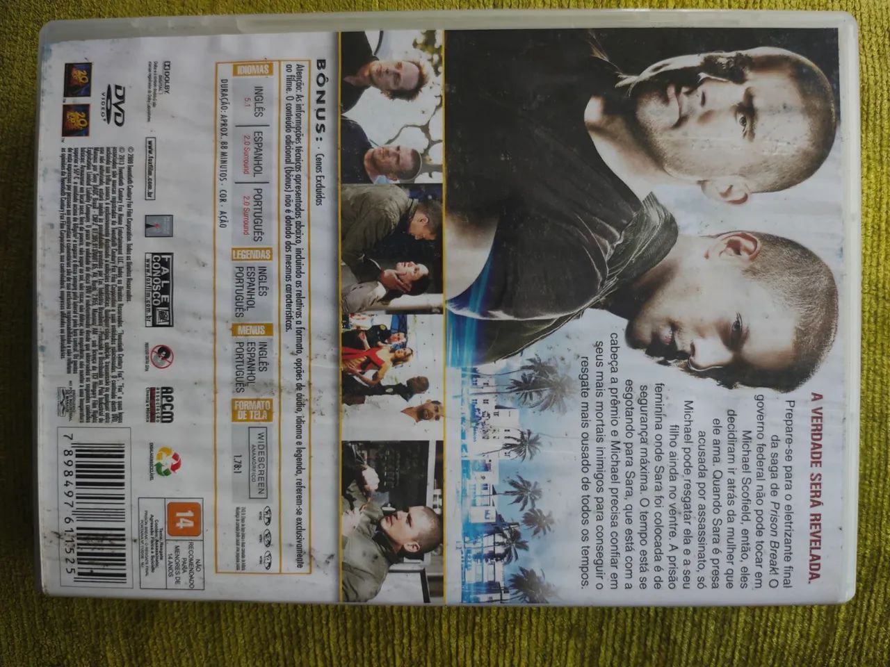 DVD PRISON BREAK RESGATE FINAL - Foto 2