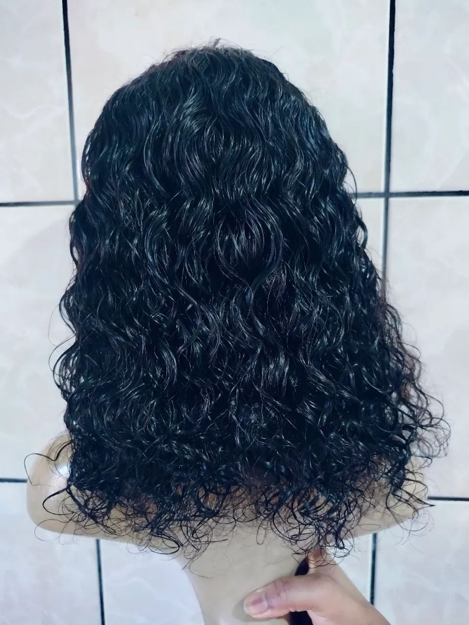 lace  front cabelo  humano  cacheado 