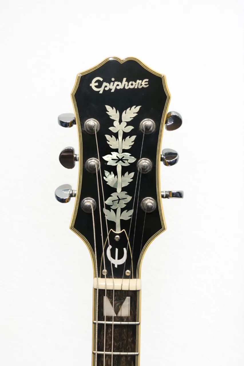 Epiphone Sheraton II Pro Natural c/ Bigsby + Seymour Duncan Seth