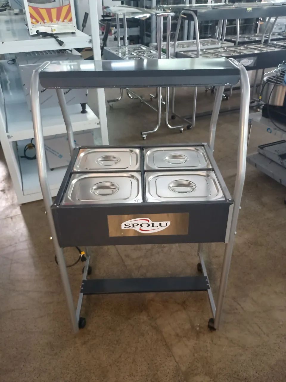 Buffet Térmico Self-Service 4 Cubas 220V - Spolu