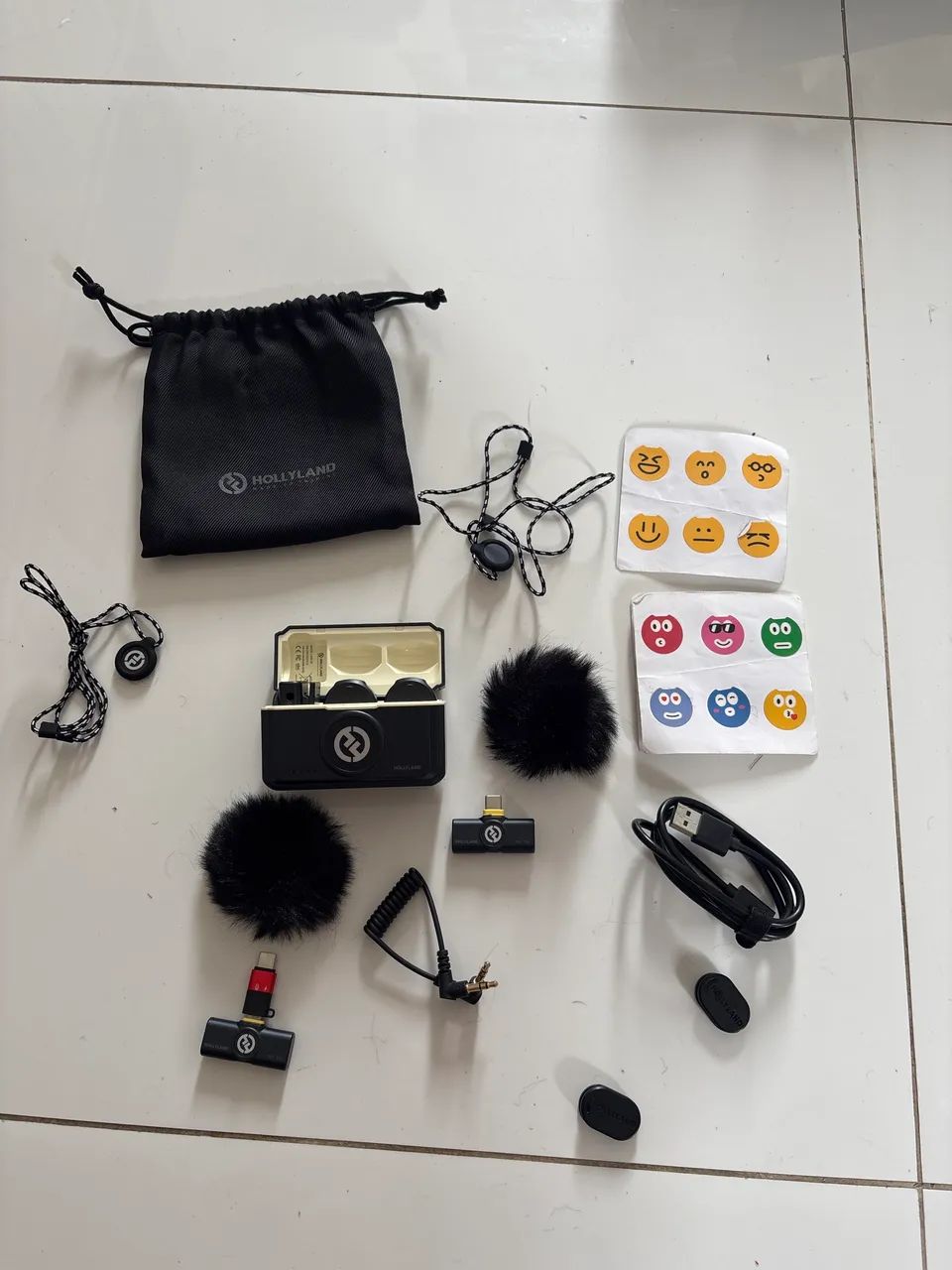 Microfone lapela Lark M2 DUO