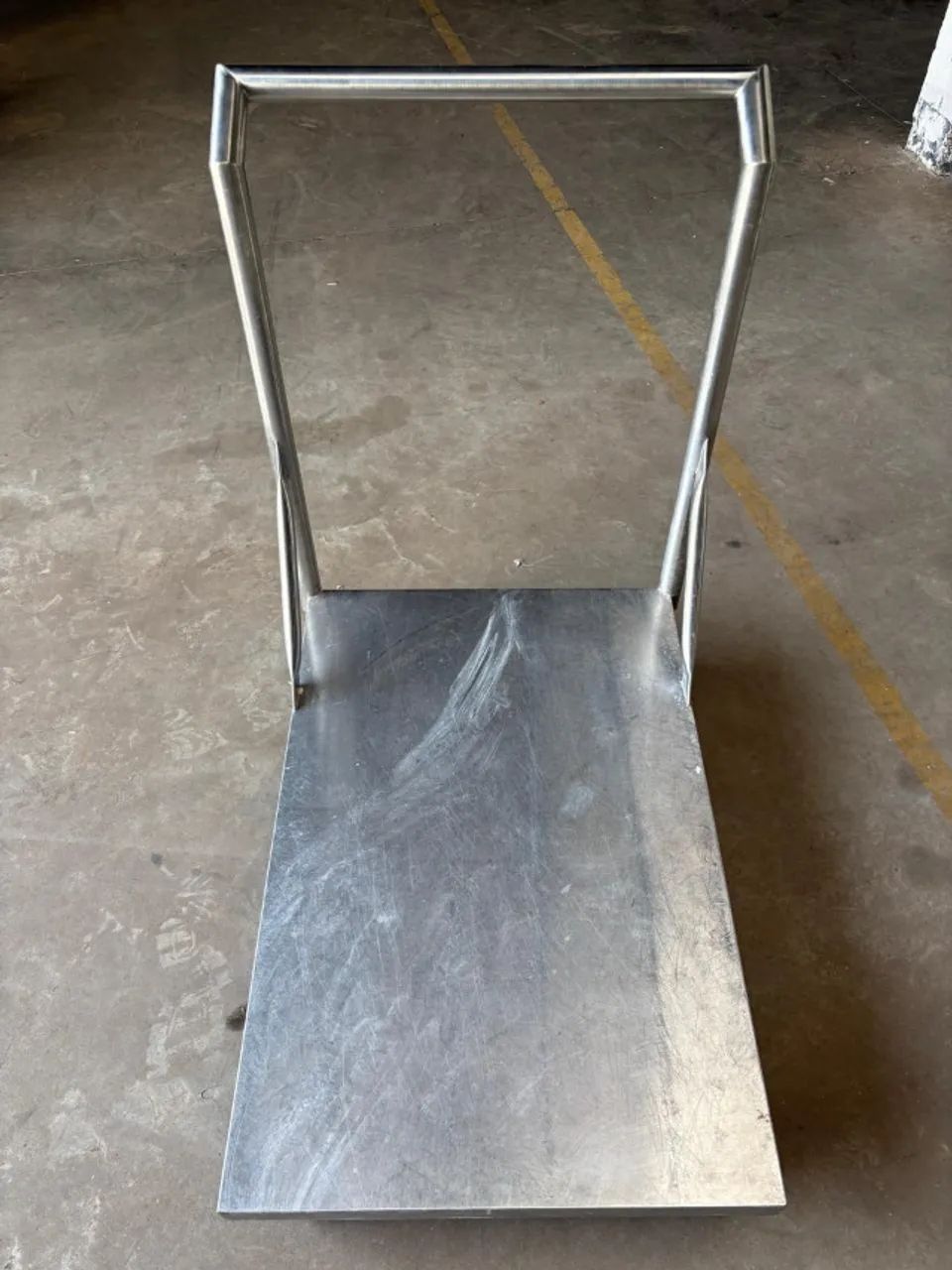 Carrinho Plataforma Inox 60cm x 90cm - Foto 2