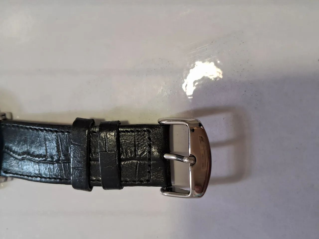Vendo relogio marca lazzar produto alemão funcionando perfeitamente bem comsevado  - Foto 5
