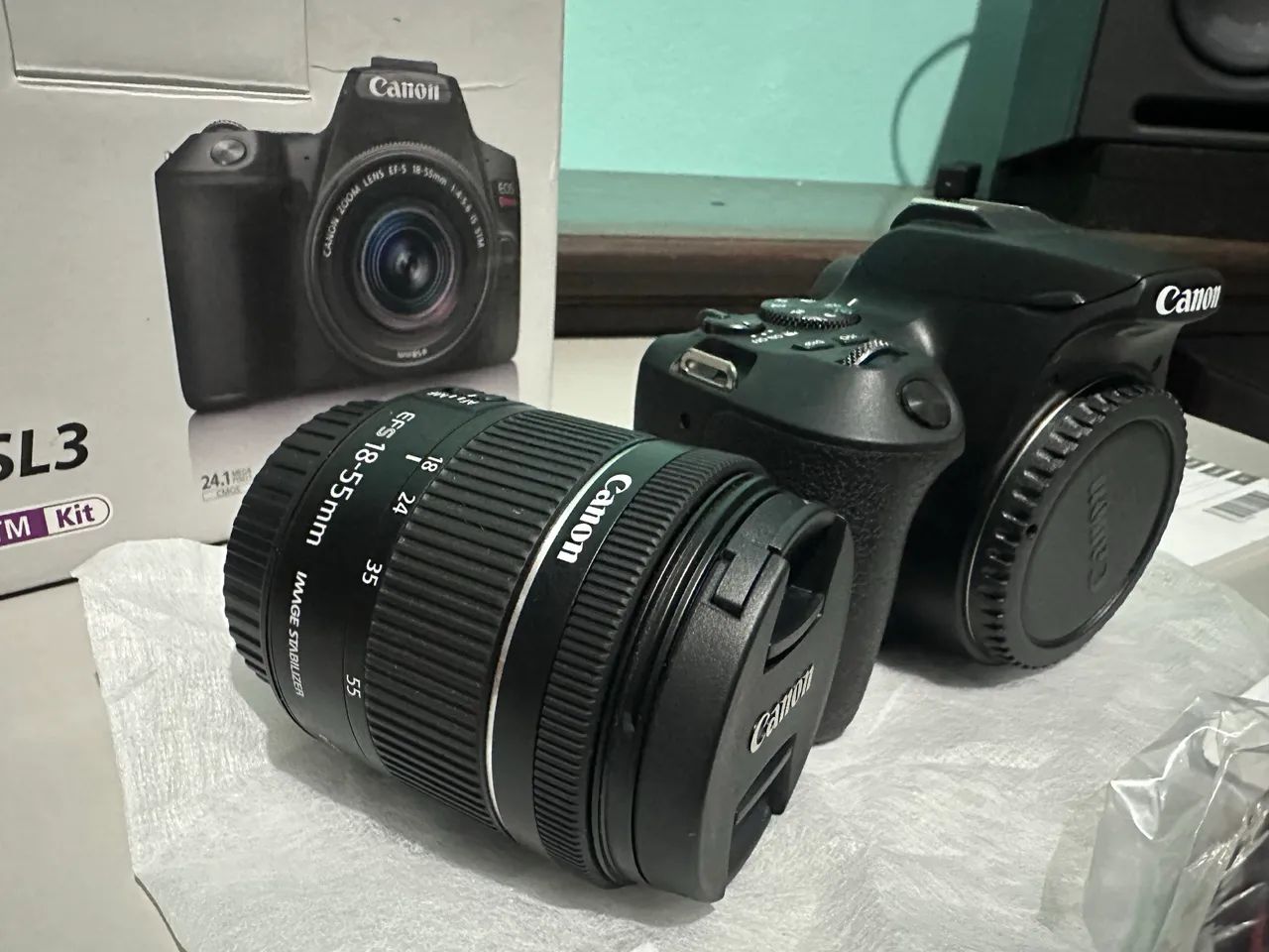 Canon EOS Rebel SL3 + Lente EF-S 18-55 IS STM - Foto 4