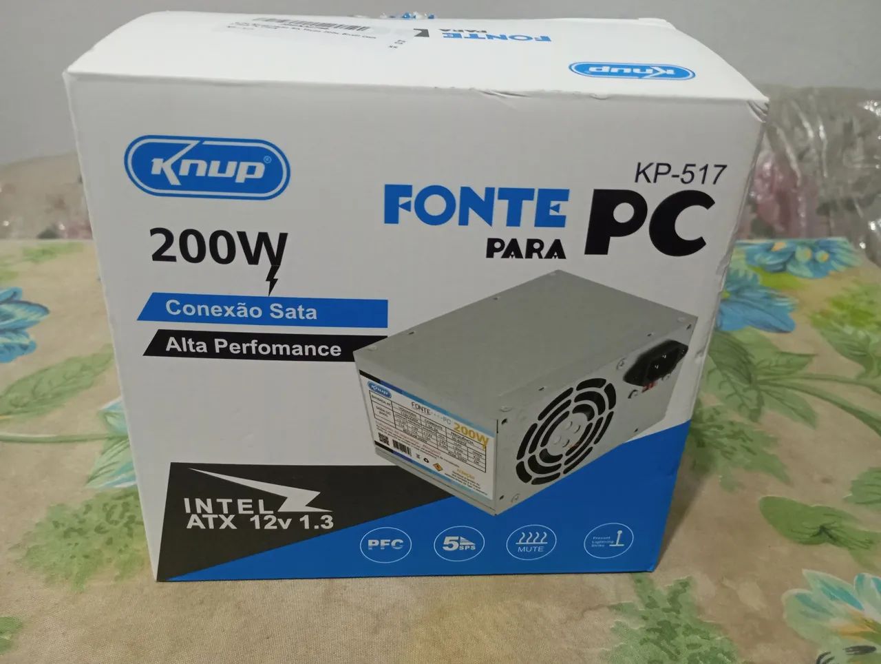 Fonte Para Pc Knup 200w - Foto 3