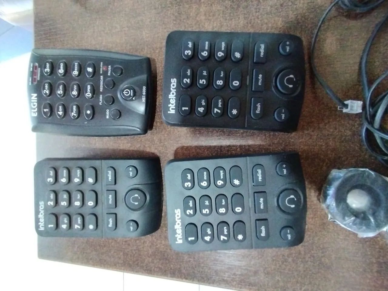 3 x Headset Intelbras HSB50 e 1x Headset Elgin HST6000 - Foto 2