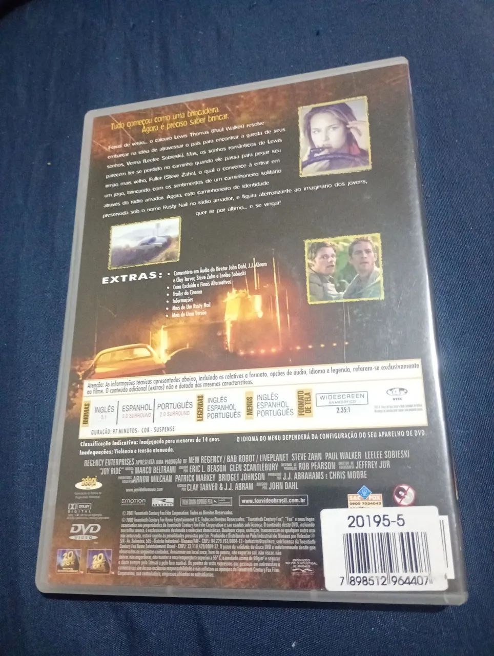 Dvd perseguição - a estrada da morte  - Foto 2