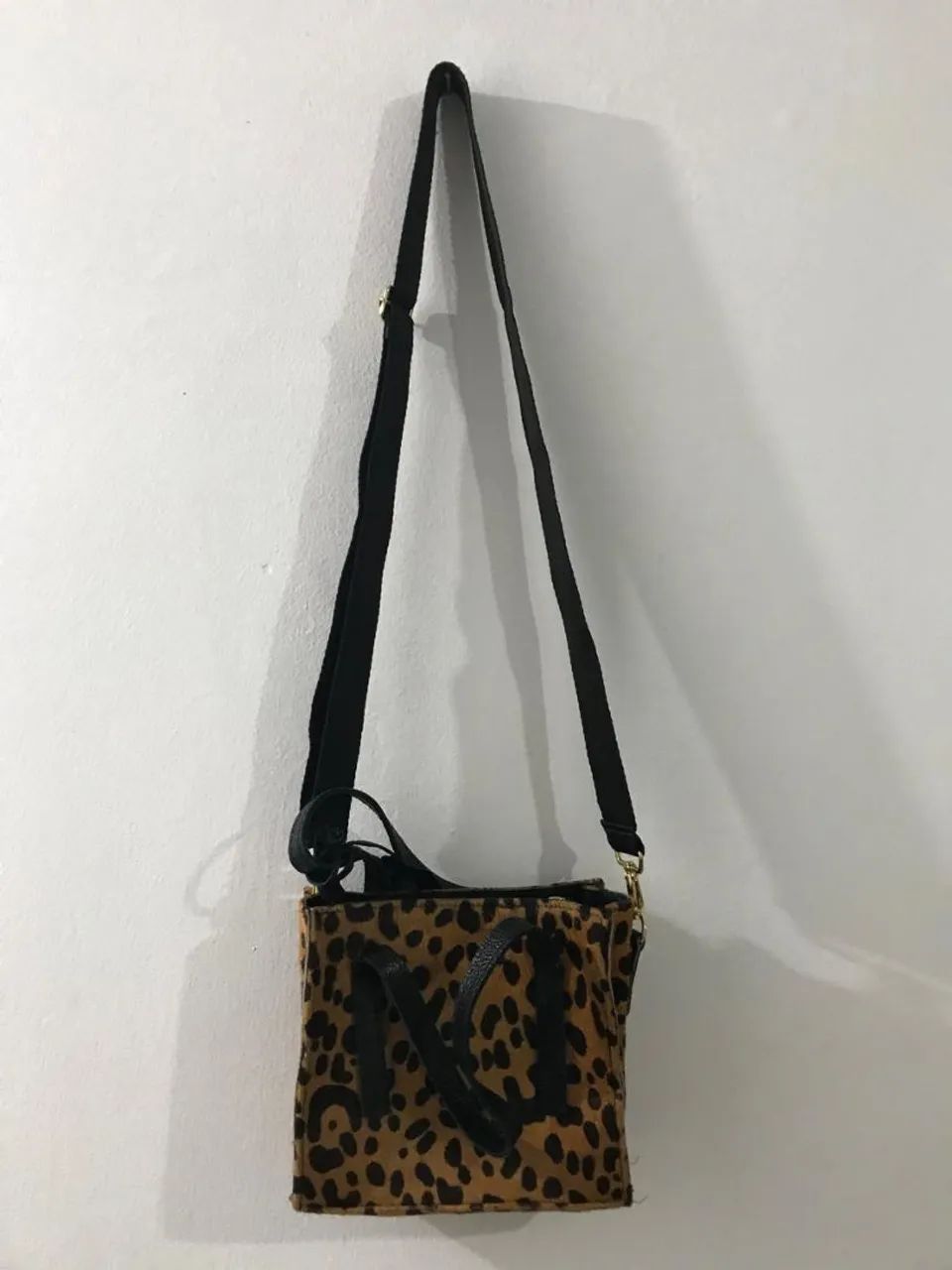 Bolsa couro pelo luz da lua - Foto 2