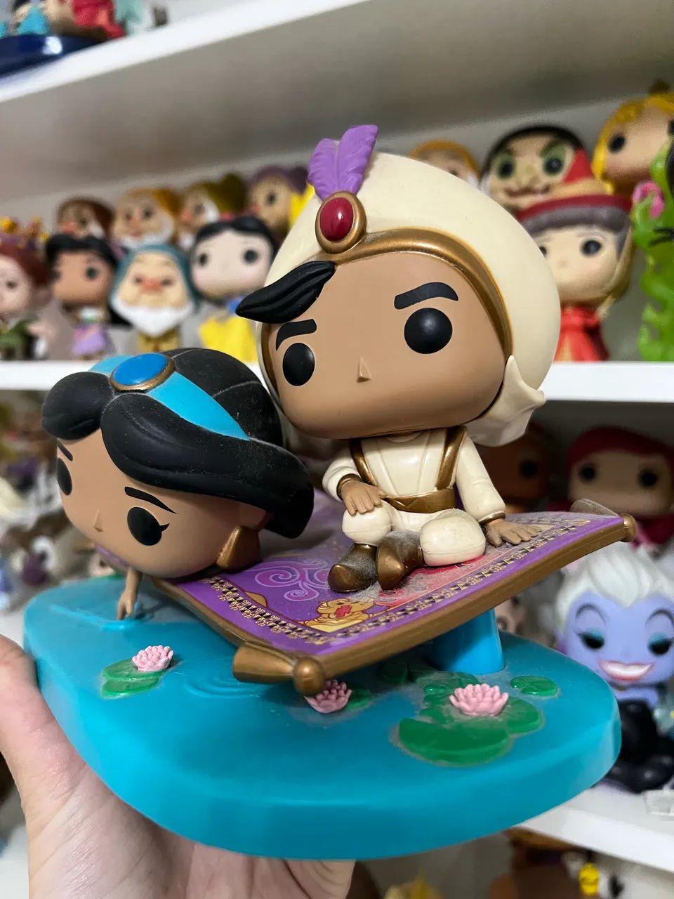 Funko Pop Aladdin e Jasmine no tapete Movie Moment - Hobbies e