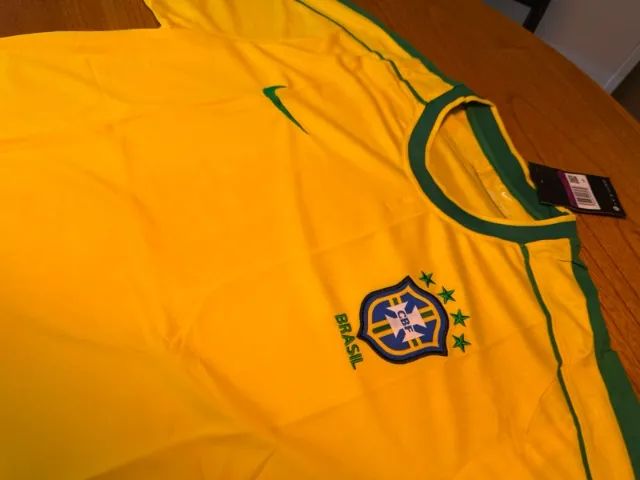 Camisa Retro Brasil 1998 Nova  - Foto 2