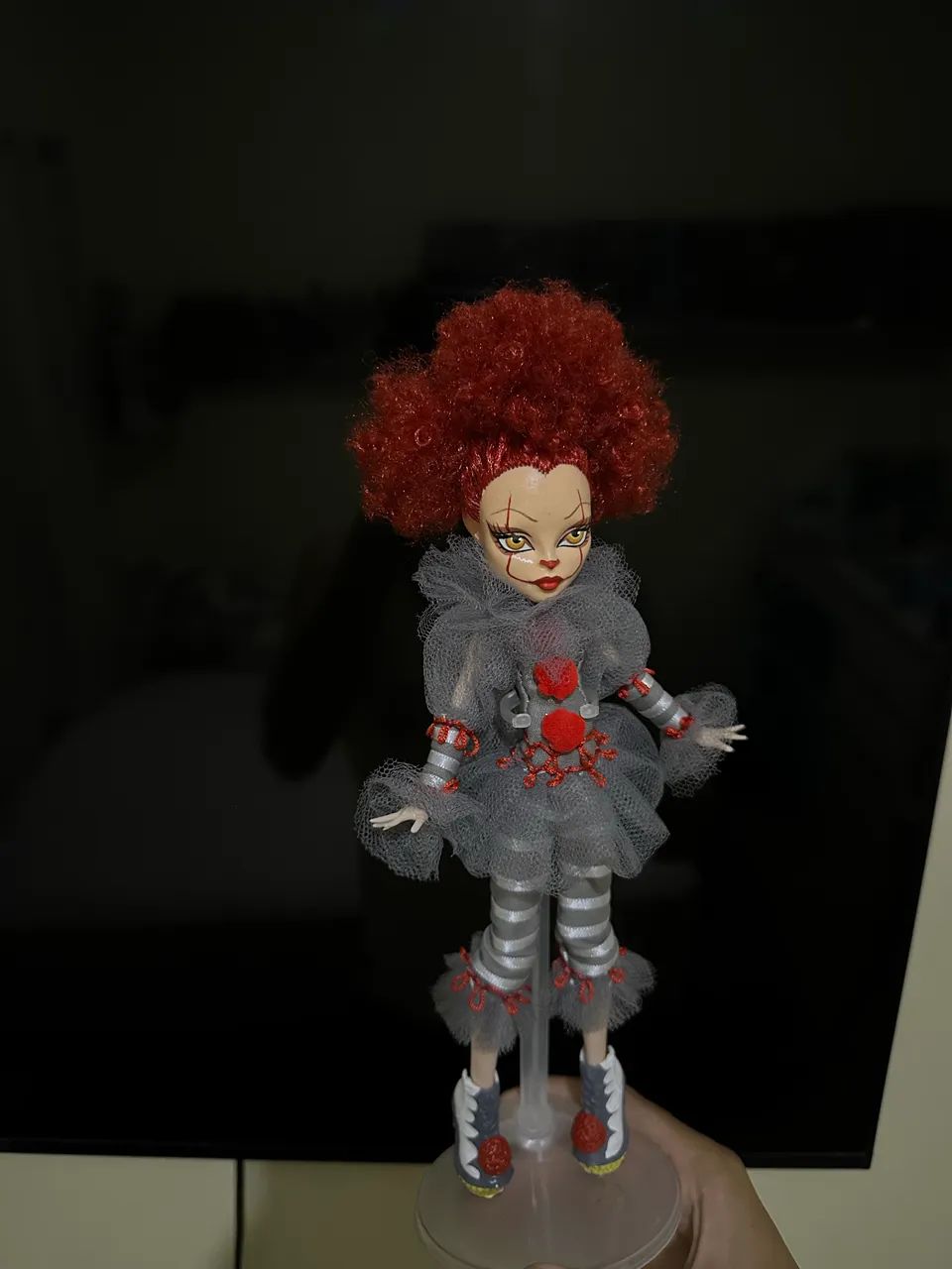 Boneca Monster High Pennywise Skullector Custom - Foto 2