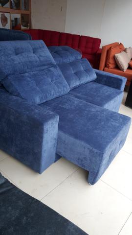Sofá retrátil e reclinável linha especial 1540,00 - Foto 3