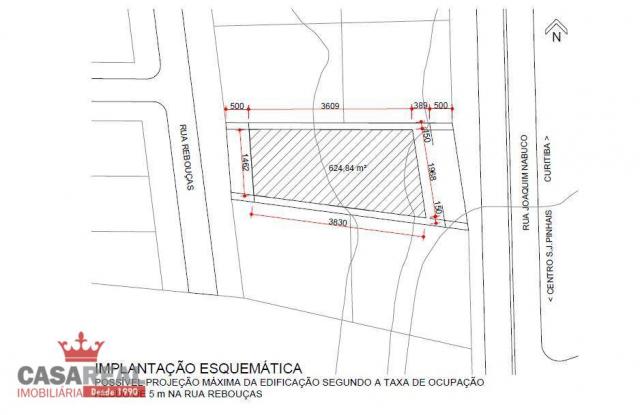 1041,40 m², prox. portal, duas frentes, comercial ou residencial - zr-4 coeficiente 2,5 e - Foto 12
